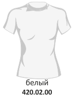 футболка женская белая
